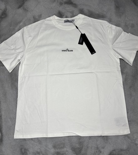 Shirt stone island blanc - t-shirt,