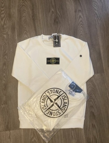 Sweat stone island gris taille - island,